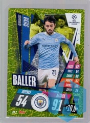 2020-21 Topps Match Attax UCL Baller Bernardo Silva #BA2 Manchester City